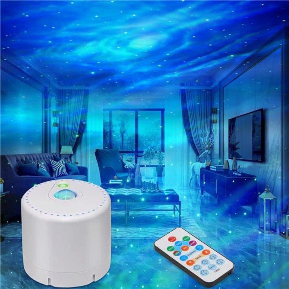 Galaxy Star Projector LED Night Light Remote Timer Bedroom Room Decor Party Gift